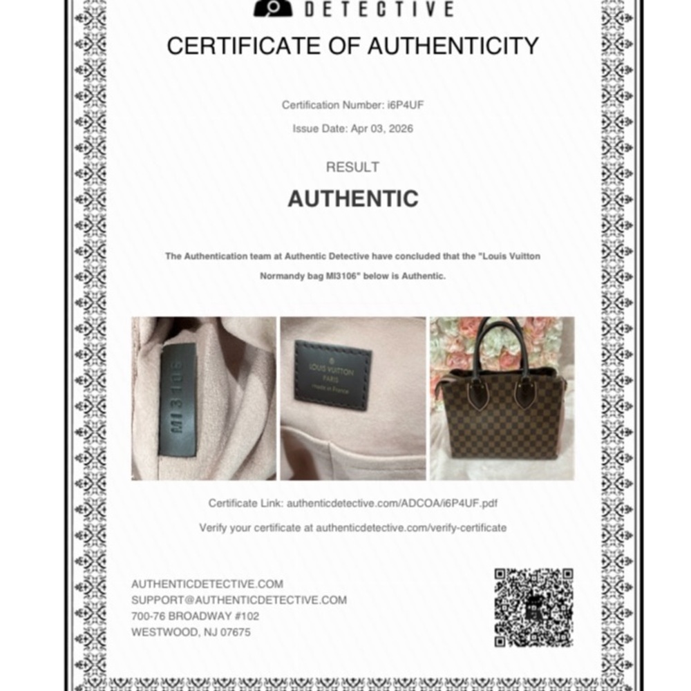 Louis Vuitton Normandy Shoulder Bag - Picture 11 of 15